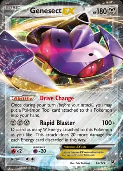 Genesect EX 64 Normal