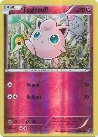 Jigglypuff Reverse Holo 65 Normal