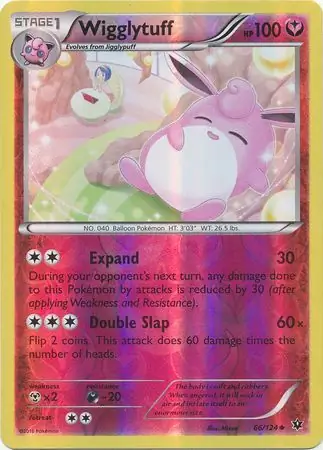 Wigglytuff Reverse Holo 66 Normal