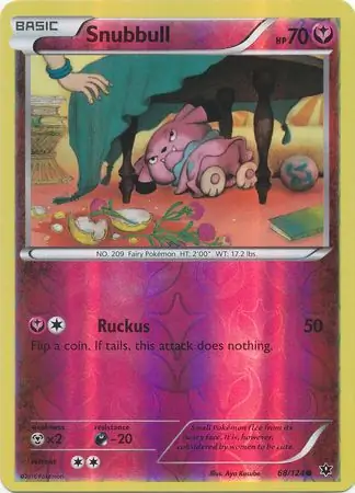 Snubbull Reverse Holo 68 Normal
