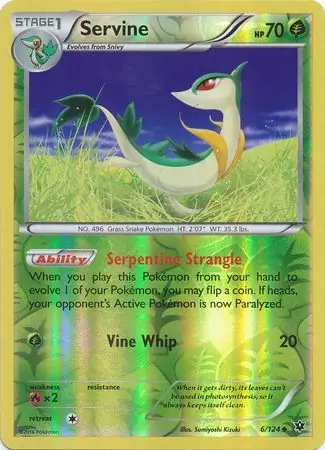 Servine Reverse Holo 6 Normal