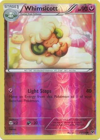Whimsicott Reverse Holo 71 Normal