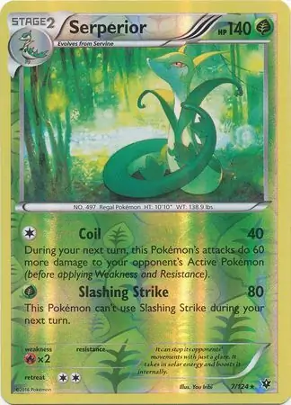 Serperior Reverse Holo 7 Normal