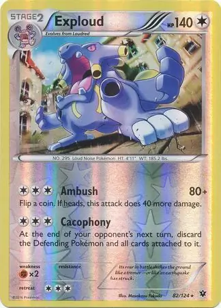 Exploud Reverse Holo 82 Normal