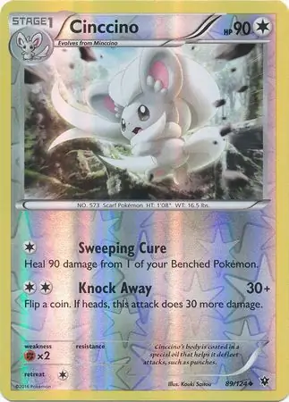 Cinccino Reverse Holo 89