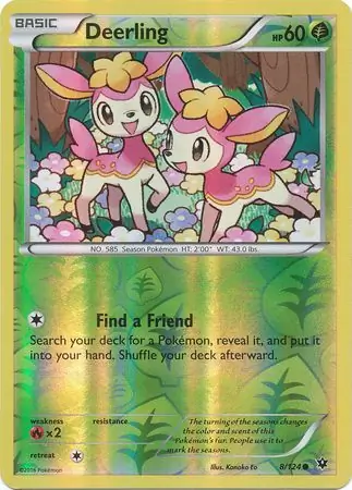 Deerling Reverse Holo 8 Normal