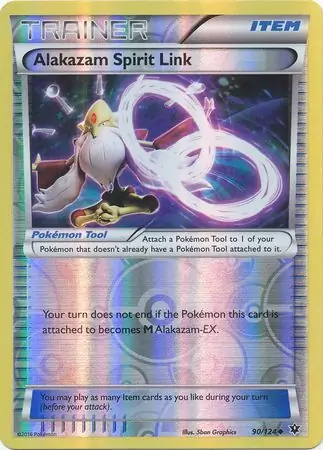 Alakazam Spirit Link Reverse Holo 90 Normal