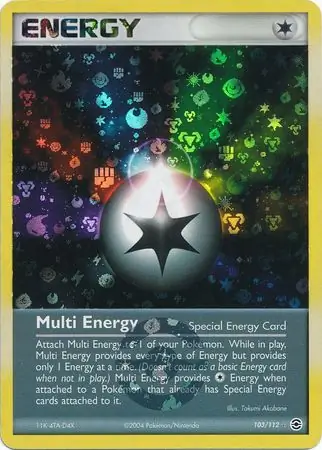 Multi Energy Reverse Holo 103 Normal