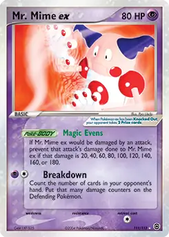 Mr. Mime ex 111