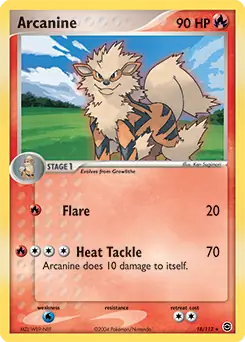 Arcanine 18 Normal