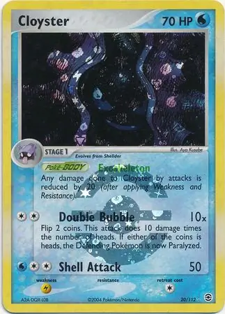 Cloyster Reverse Holo 20