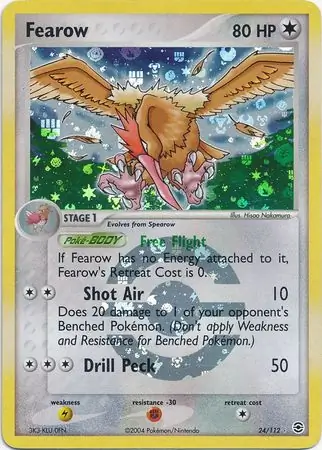 Fearow Reverse Holo 24