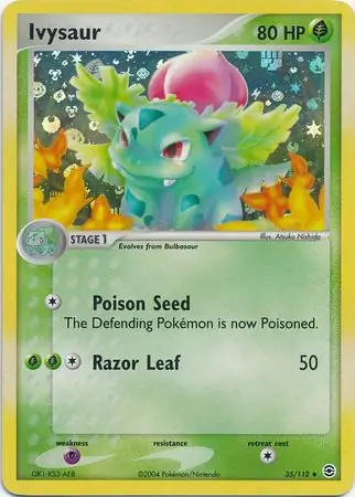 Ivysaur Reverse Holo 35