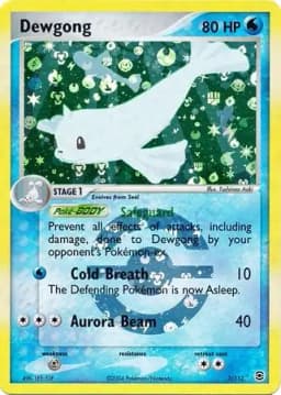 Dewgong Reverse Holo