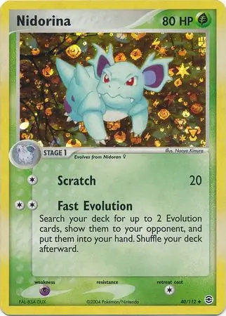 Nidorina Reverse Holo 40