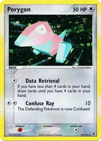 Porygon Reverse Holo 47 Normal