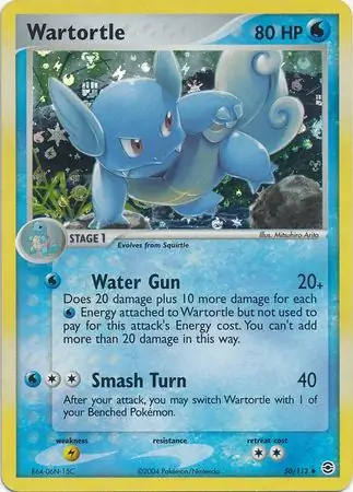 Wartortle Reverse Holo 50