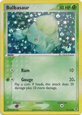 Bulbasaur Reverse Holo 55 Normal
