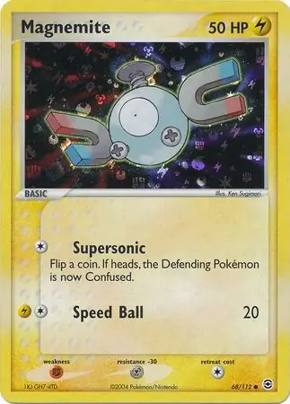 Magnemite Reverse Holo 68 Normal