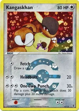 Kangaskhan Reverse Holo 6 Normal