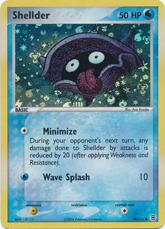 Shellder Reverse Holo 79