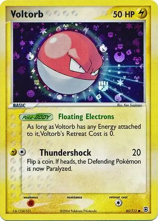 Voltorb Reverse Holo 85 Normal