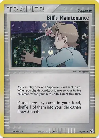 Bill's Maintenance Reverse Holo 87