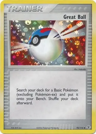 Great Ball Reverse Holo 92 Normal