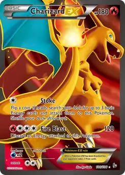 Full Art Charizard EX 100 Normal