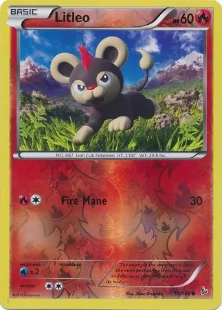 Litleo Reverse Holo 19 Normal