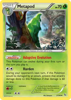 Metapod 2 Normal