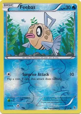 Feebas Reverse Holo 22 Normal