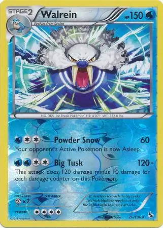 Walrein Reverse Holo 26 Normal