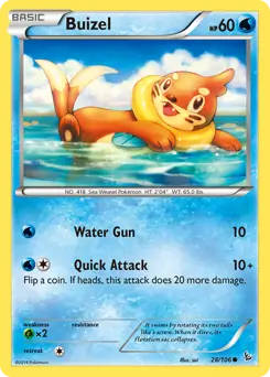 Buizel 28 Normal