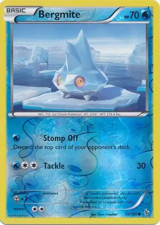 Bergmite Reverse Holo 30 Normal