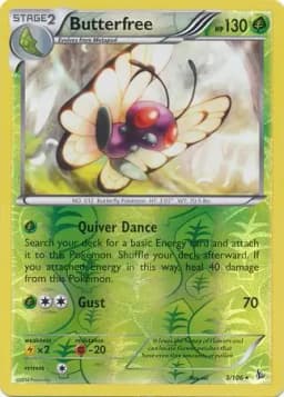 Butterfree Reverse Holo