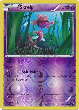 Skrelp Reverse Holo 44 Normal