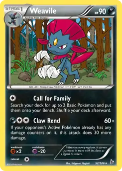 Weavile 52 Normal