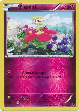 Flabebe Reverse Holo 62 Normal