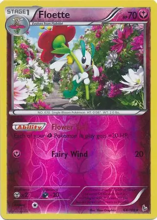 Floette Reverse Holo 64 Normal