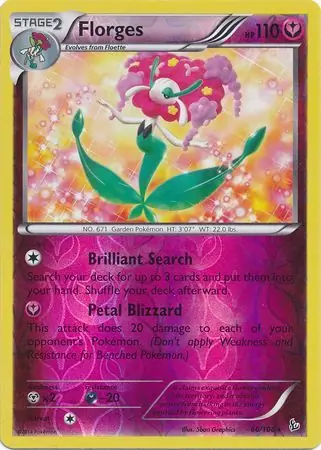 Florges Reverse Holo 66 Normal