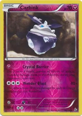 Carbink Reverse Holo 68 Normal