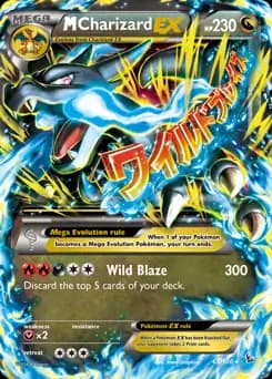 M Charizard EX 69 Normal