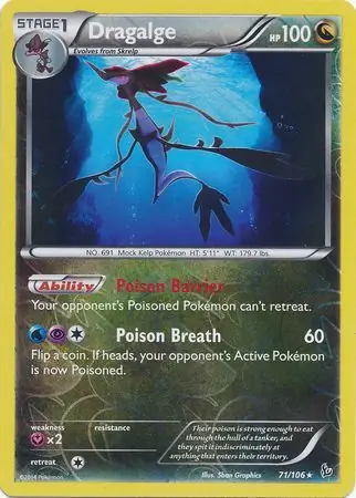 Dragalge Reverse Holo 71