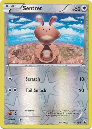 Sentret Reverse Holo 81