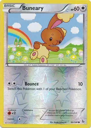 Buneary Reverse Holo 84