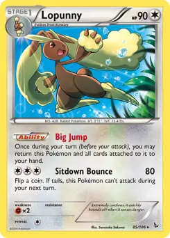 Lopunny 85 Normal