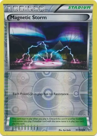 Magnetic Storm Reverse Holo 91