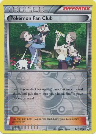 Pokemon Fan Club Reverse Holo 94