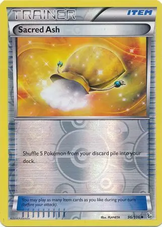 Sacred Ash Reverse Holo 96 Normal